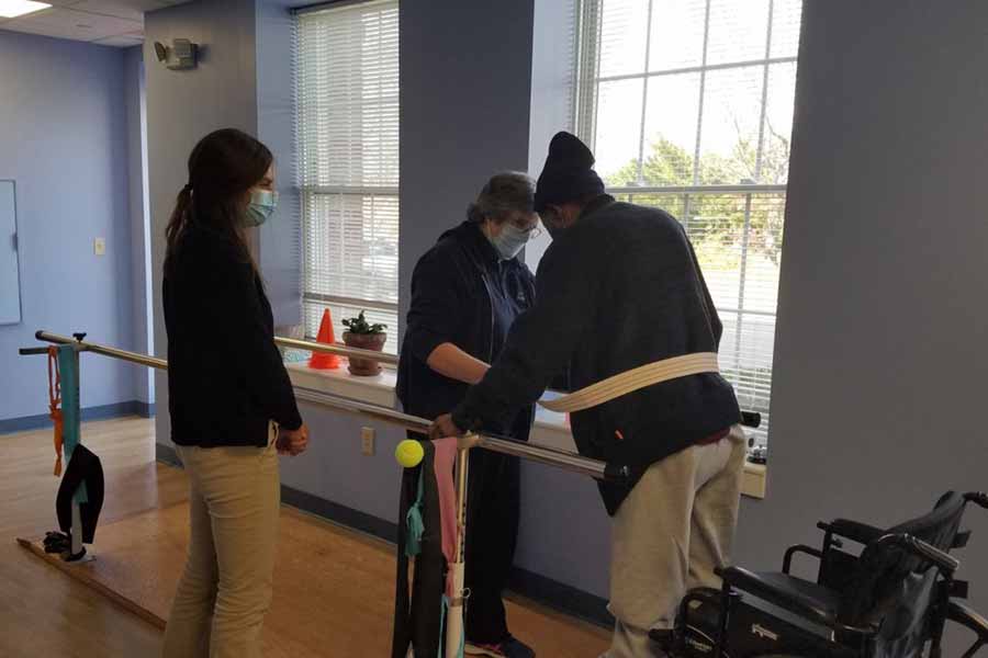 Jane working with a patient | Patient Care in La Plata, MD by La Plata Physical Therapy